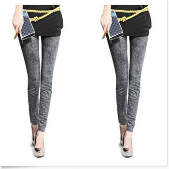 Obcisłe dżinsy damskie Nowe mody: Jean Skinny Jeggings Sexy - elastyczne legginsy