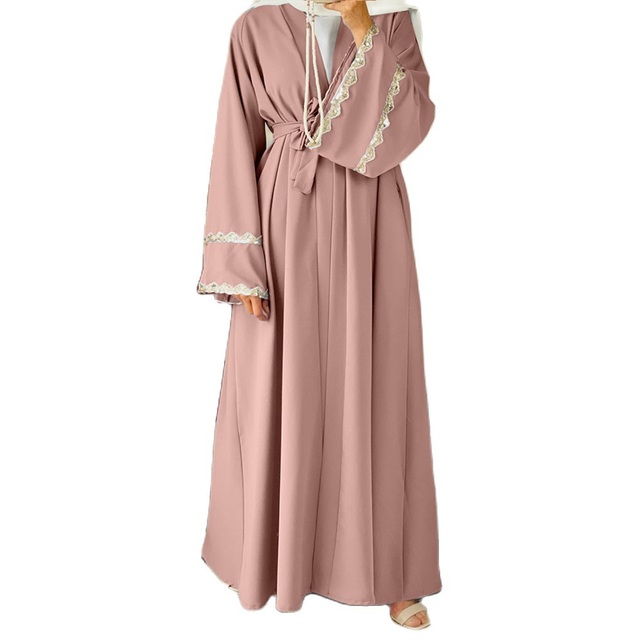 Nowa, długa sukienka zimowa dla muzułmanki w rozmiarze Plus - najnowsze wzory Abaya o dubajskim stylu - tanie ubrania i akcesoria
