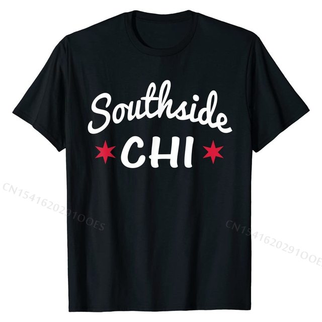 Koszulka casual Southside Chicago dla młodzieży - Duma Rodziny, Święty Patryk, Bawełniana - tanie ubrania i akcesoria
