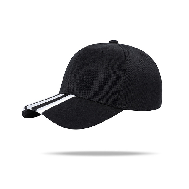 Niestandardowa bejsbolówka z logo - Gorąca sprzedaż, czapka w paski, dropshipping - tanie ubrania i akcesoria