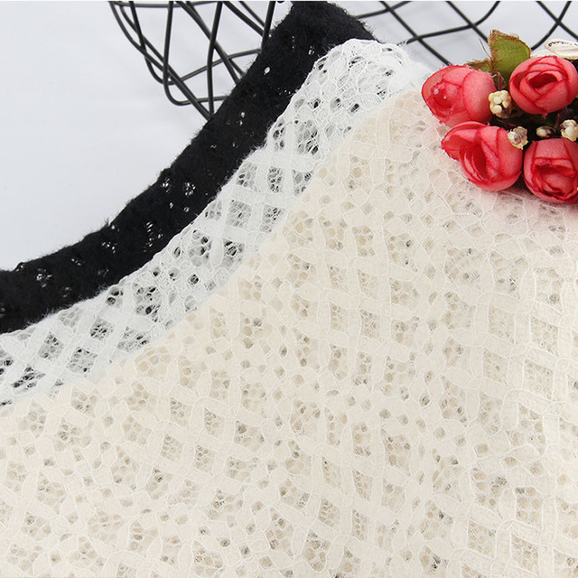 2021 Najnowsze koronkowe tkaniny haftowane – puszyste i zimowe dla kobiet - tanie ubrania i akcesoria