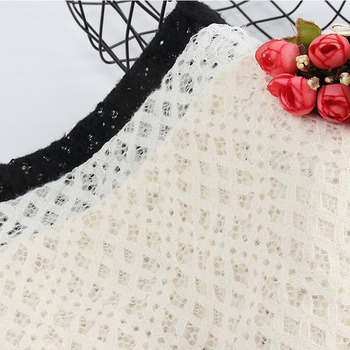 2021 Najnowsze koronkowe tkaniny haftowane – puszyste i zimowe dla kobiet