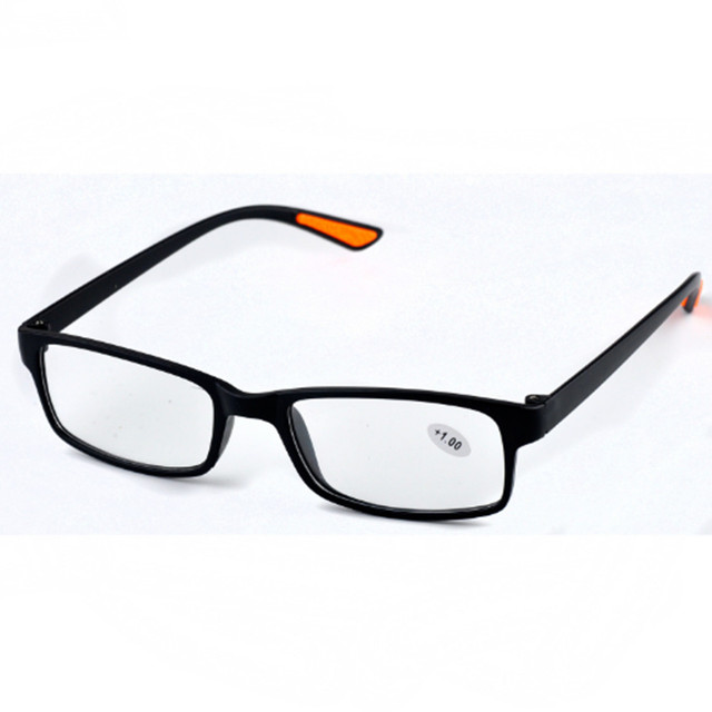 Nowe unisex okulary do czytania TR90 przezroczyste +0.75 do +4.0 YJ027 - tanie ubrania i akcesoria