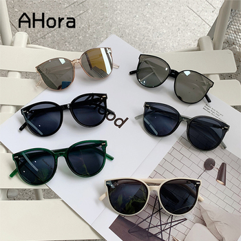 Retro okrągłe okulary przeciwsłoneczne dla dzieci - modne i stylowe - UV400 2021