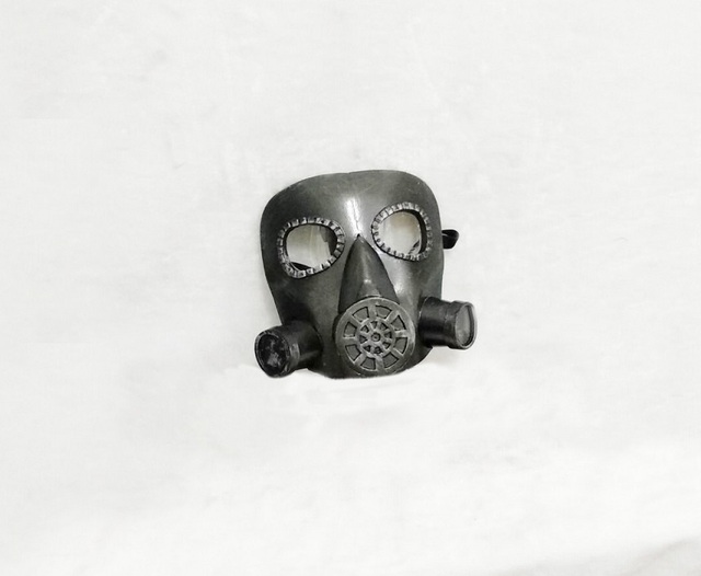 Maska cosplay Sledge Siege Seamus Cowden - sześciokolorowa tęcza - tanie ubrania i akcesoria