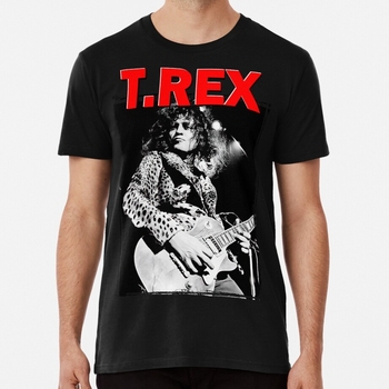 Koszula męska T REX Band z nadrukiem Marc Bolan - damski model