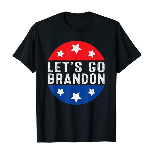 Koszulka Let Go Brandon Tee FJB na okrągłym wycięciem dla mężczyzn - tanie ubrania i akcesoria