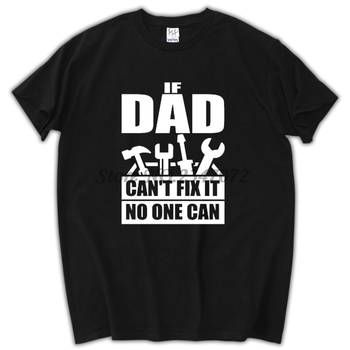 Męska koszulka Jeśli tata nie może, nikt nie może lato DIY - prezenty dla mężczyzn, dostawa gratis