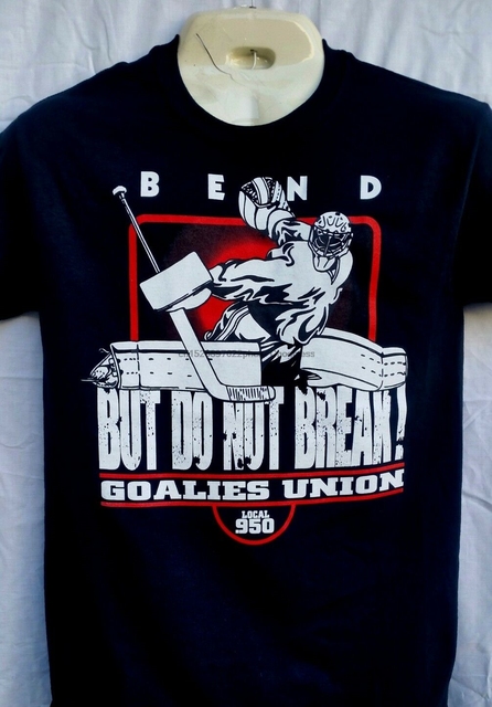 Męska koszulka Goalies Union Local .950 zakręt - idealna ochrona dla hokejowych bramkarzy - tanie ubrania i akcesoria