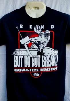 Męska koszulka Goalies Union Local .950 zakręt - idealna ochrona dla hokejowych bramkarzy