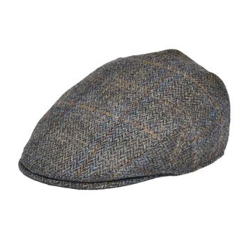 Kaszkieta 100% wełny z jodełką w stylu bluszcz Cap w kolorze Tweed Scally Hat Bunnet Paddy Dai Cheese-cutter