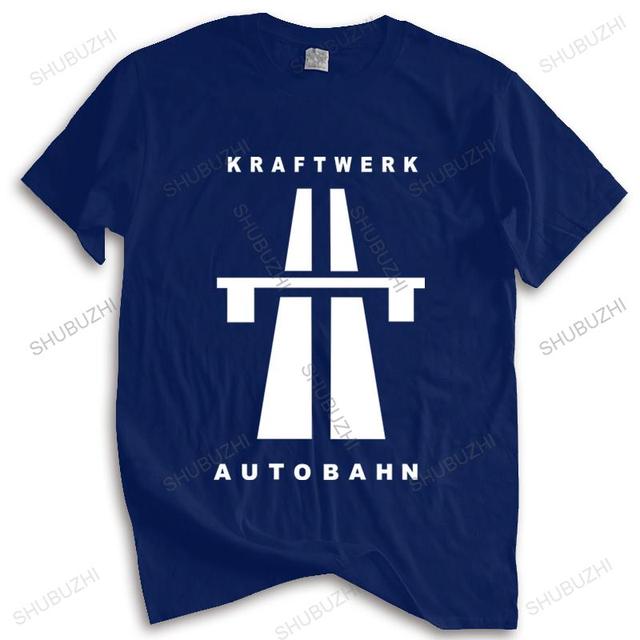Męska koszulka z krótkim rękawem Autobarn Kraftwerk - motyw muzyczny, bawełna - tanie ubrania i akcesoria