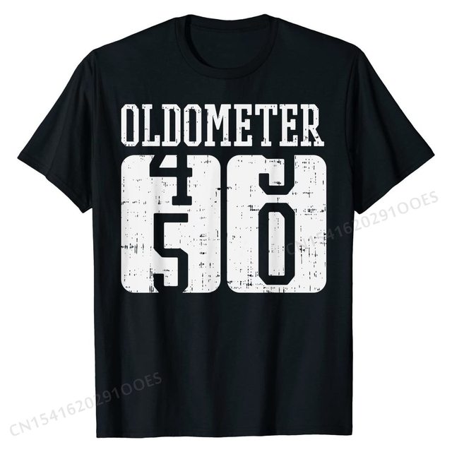 Męska koszulka urodzinowa Oldometer 49-50 Pięćdziesiąt Zabawy z nadrukiem dostępna w najnowszym designie - tanie ubrania i akcesoria