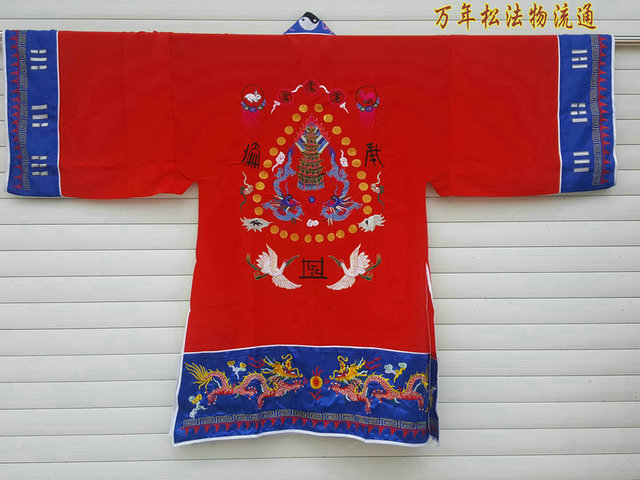 Męskie taoistyczne szaty w tradycyjnym stylu chińskim - tanie ubrania i akcesoria