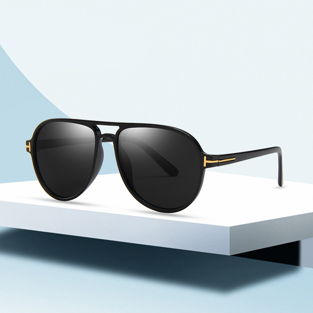 Okulary przeciwsłoneczne Tom Ford TF - nowa kolekcja 2021, podwójna wiązka, wysoka jakość - tanie ubrania i akcesoria