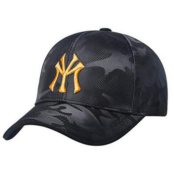 Męska i damska czapka baseballowa New York Visor z haftowanym logo wojskowym - stylowy kapelusz z daszkiem i regulacją na zatrzask