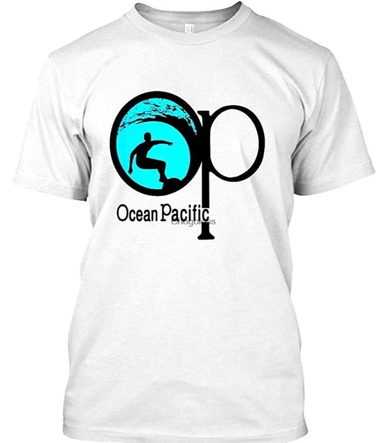 Koszula Ocean Pacific Unisex dla mężczyzn i kobiet, letni model, modny design - tanie ubrania i akcesoria
