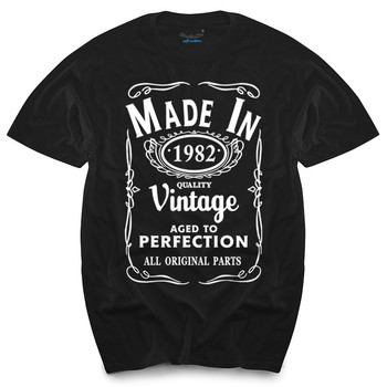 Koszulka męska Made in 1982 - Urodzony 34. Rok życia - Vintage Funny Gift