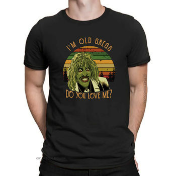 Vintage męska koszulka z nadrukiem Jestem stary Gregg - Mighty Boosh komedia TV