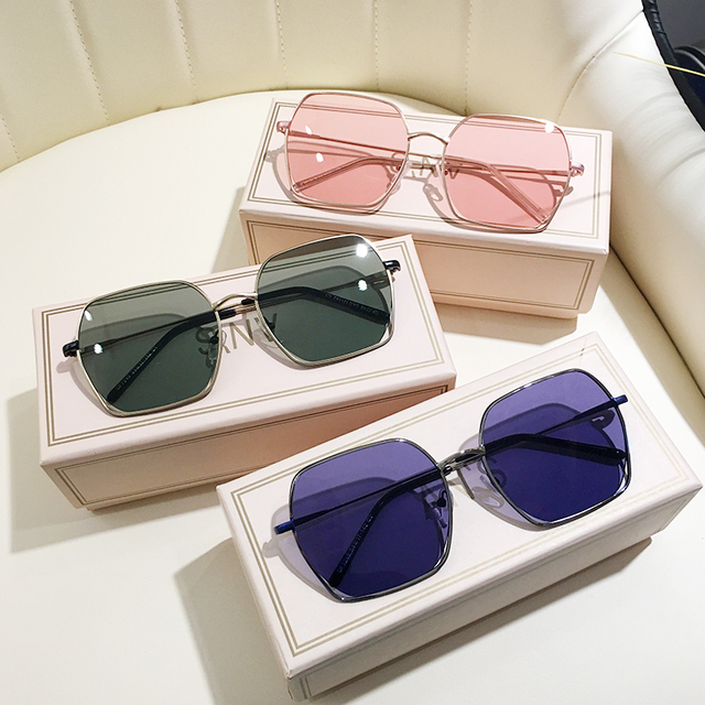Nowe modny markowe okulary przeciwsłoneczne damskie MS 2020 z elementami vintage - tanie ubrania i akcesoria
