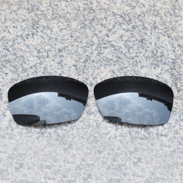 Wzmocnione soczewki E.O.S do okularów Oakley Hijinx - czarne spolaryzowane - tanie ubrania i akcesoria