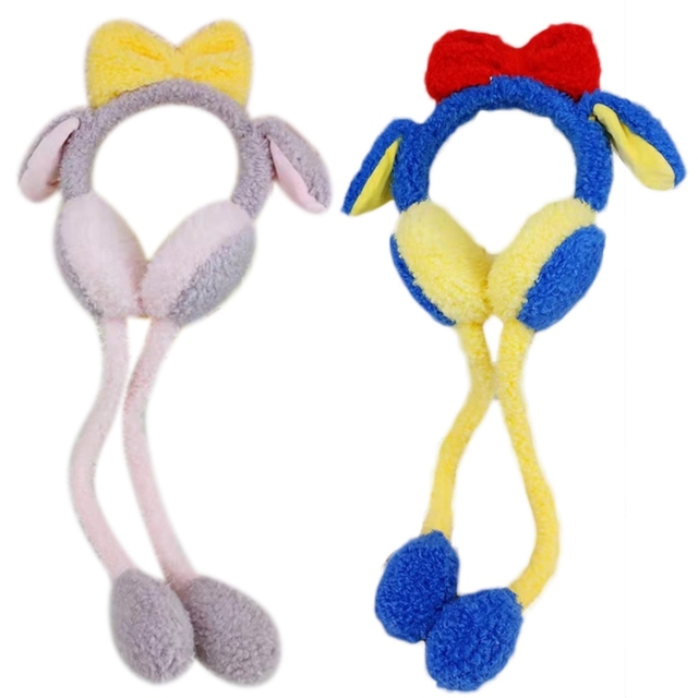 Nauszniki z ruchomymi uszami dla dzieci i dorosłych - czapka zakrywająca uszy z uszami królika - tanie ubrania i akcesoria