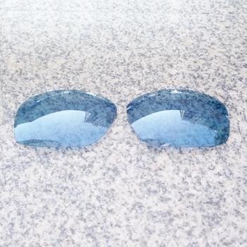 Soczewki zwiększonej wymiennej polaryzacji E.O.S do okularów przeciwsłonecznych Oakley Dziesiątka - HD niebieski polaryzowany