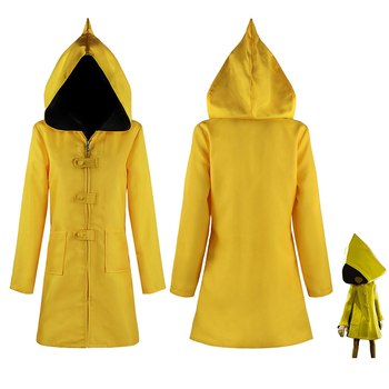 Koszmarne Kostiumy 2 Mono Sześć - Żółta Kurtka Płaszcz Cosplay Anime dla Fanów Głodnych Dzieci Halloween