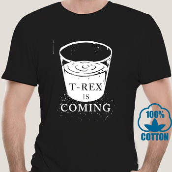 Koszulka męska T-Shirt-Rex nadchodzi ze 100% bawełny i niestandardowym nadrukiem, O-neck, Mash Up