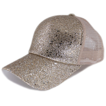 Nowa marka - Klasyczna czapka z daszkiem dla dziewczyn, wiosna/lato, cekiny, hip-hop, damskie, Snapback czapka baseballowa