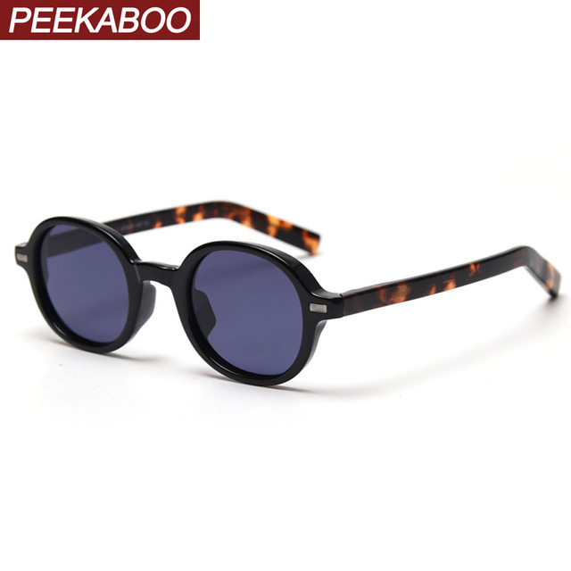 Okulary przeciwsłoneczne Peekaboo męsko-damskie UV400 polaroidowy koreański styl TR90 wysokiej jakości octan - wiosenne akcesoria 2021 - tanie ubrania i akcesoria