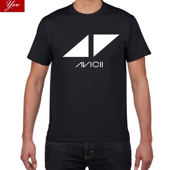 Avicii DJ fani koszulka męska rockowa, 100% bawełna harajuku,.uliczna odzież