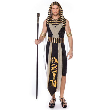 Umarden Fantasia - kostium króla faraona dla dorosłych w stylu egipskim na Halloween i Mardi Gras