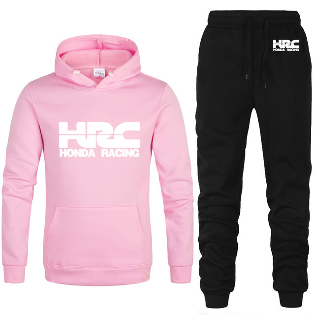 Męska bluza HRC z logo wyścigowym na samochodzie - nowa moda 2020, wysoka jakość bawełny, idealna na wiosnę i jesień - tanie ubrania i akcesoria