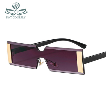 Okulary przeciwsłoneczne D & T 2021 – nowoczesny prostokątny design, rama w stylu Leopard, obiektywy PC, luksusowa marka, ochrona UV400