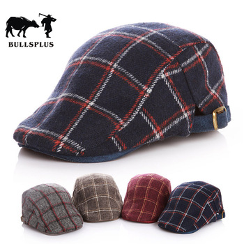 Klasyczna czapka beret dziecięca na jesień i zimę - angielski styl, jazzowy kapelusz