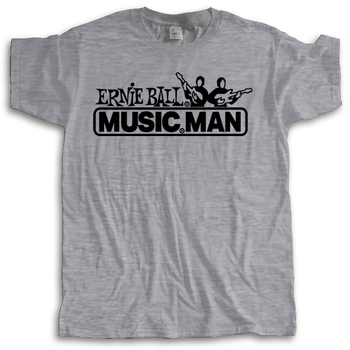 Letnia męska koszulka T bawełniana marki Ernie Ball Musicman Music World