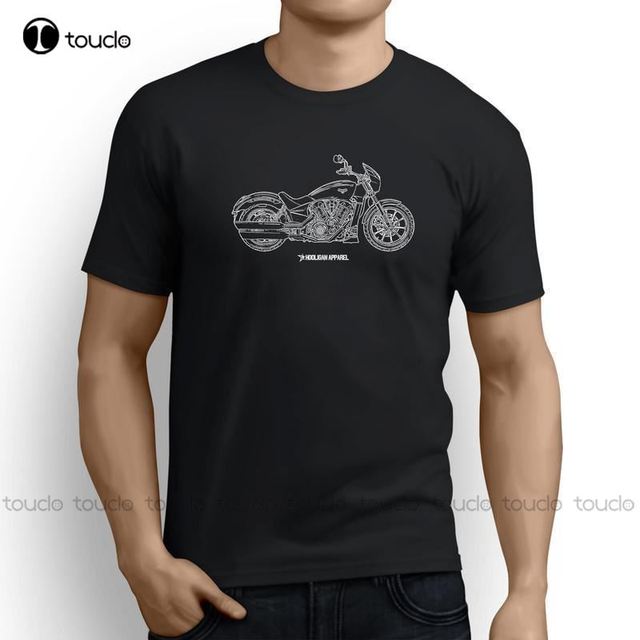 Nowa koszula amerykańska Octane – Krótki rękaw Top damski z nadrukiem motocyklowym - tanie ubrania i akcesoria
