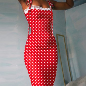 Seksowna sukienka damska z gorsetem i koronkowym wykończeniem, wzór kwiatowy Dot