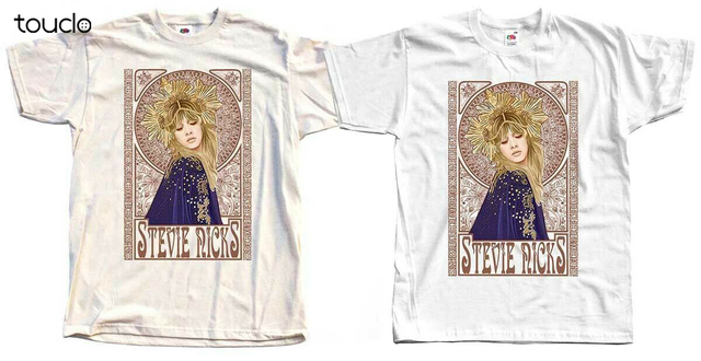 Koszulka Stevie Nicks V4 Fleetwood Mac 1967 - Plakatowy Motyw, Wszystkie Rozmiary S-3XL - tanie ubrania i akcesoria