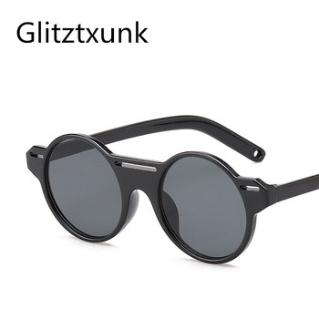 Okulary przeciwsłoneczne dla dzieci Glitztxunk 2020 - okrągłe, kolorowe, UV400