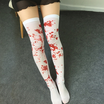 Krwawe podkolanówki na Halloween dla kobiet - 2020 kolekcja skarpetek