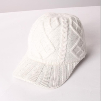2022 Nowa zimowa czapka baseballowa z daszkiem dla mężczyzn i kobiet - ciepła i gęsta dzianina