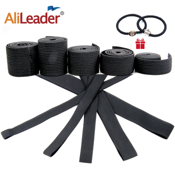 Elastyczna opaska do włosów czarna Alileader 1 M - idealne rozwiązanie dla szyjących, zapewniająca wysoką elastyczność