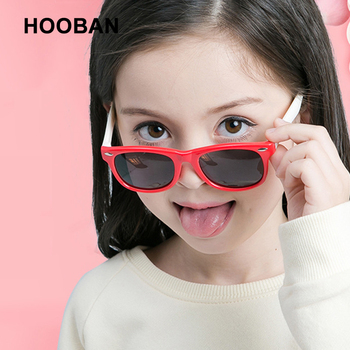 Okulary przeciwsłoneczne dla dzieci z 2021, miękki silikon, polaroid, UV400