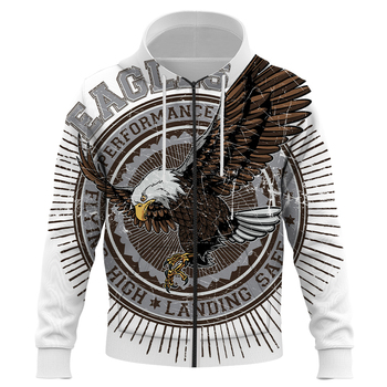 Nowa bluza z kapturem Animal Eagle - unisex, moda Hip Hop, streetwear, wysoka jakość (2021)