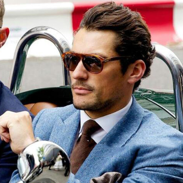 Luksusowe okulary przeciwsłoneczne męskie 007 - Klasyczny styl, spolaryzowane soczewki, marka projekt, czarny oprawki - tanie ubrania i akcesoria