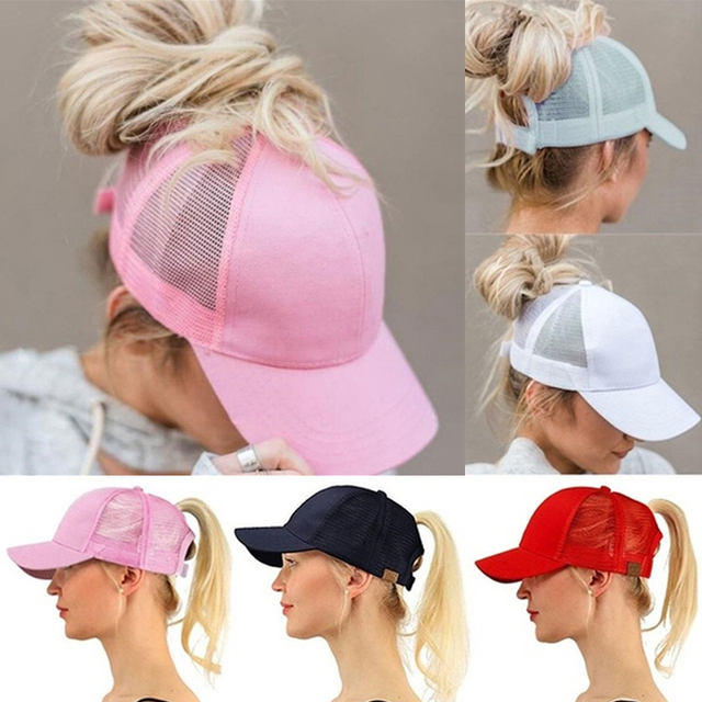 Kucyk czapka z daszkiem lato 2021 regulowany Snapback czapka bawełna czarna dziewczyna - tanie ubrania i akcesoria