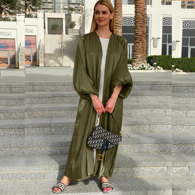 Moda Kaftan marokański dubaj - ciążowy strój dla muzułmańskich kobiet - tanie ubrania i akcesoria