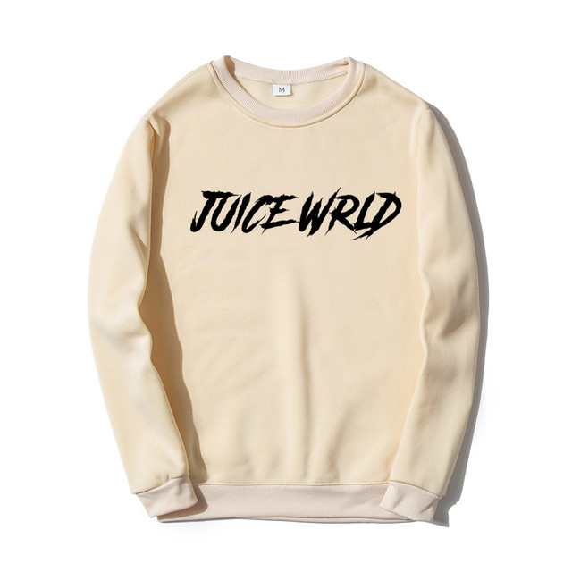 Raper Juice Wrld bluza z okrągłym dekoltem - moda wiosna/jesień, bluza z kapturem w stylu harajuku, hip-hopowa bluza top dla mężczyzn i kobiet - tanie ubrania i akcesoria
